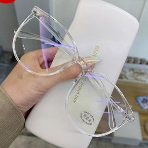 Large Transparent Fashion UV Protecting Glasses